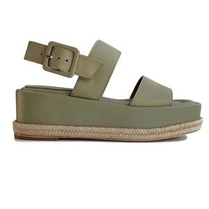 Paloma Barceló Adeline Sandal in Salvia / Size: 37 / in perfect condition.